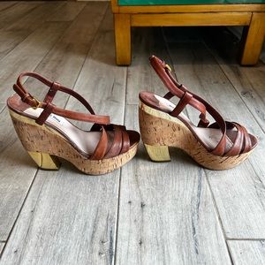 Miu Miu platforms. Size 7.5